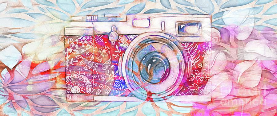 The Camera - 02c8v2 Digital Art by Variance Collections