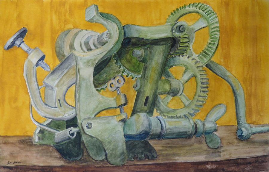 The Can Opener Painting by Susan Anderson