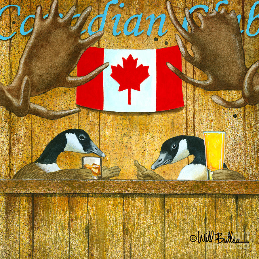 The Canadian Club... Painting by Will Bullas