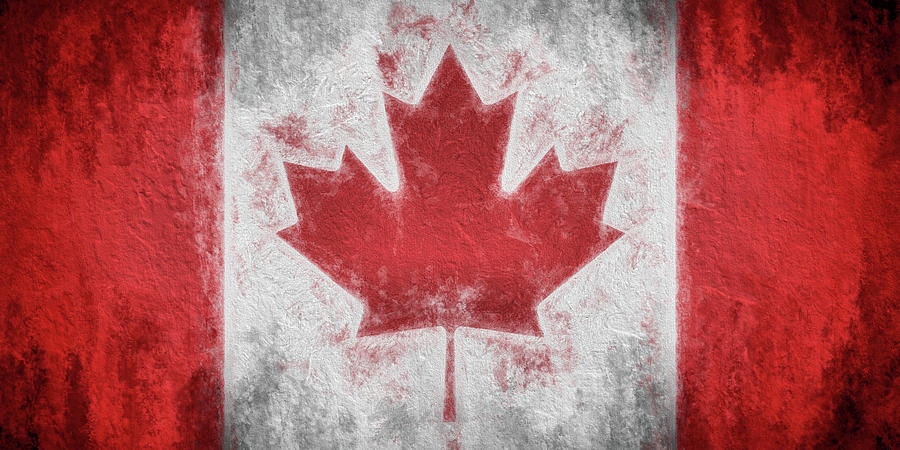 The Canadian Flag Digital Art by JC Findley