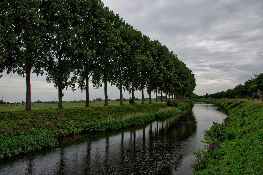 The canal Photograph by Ingrid Dendievel