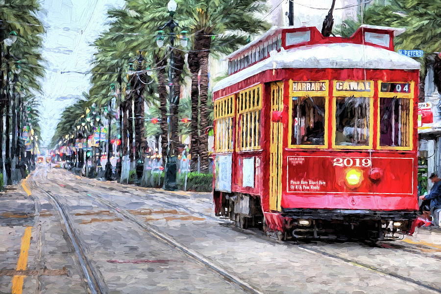 The Canal Street Streetcar Photograph by JC Findley