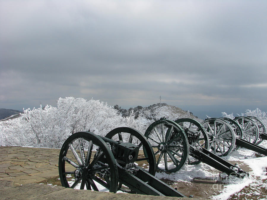 The cannons at Shipka Photograph by Iglika Milcheva-Godfrey