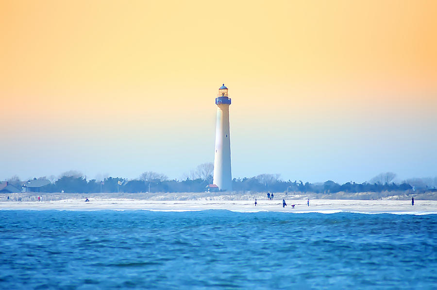 The Cape May Light House Photograph by Bill Cannon