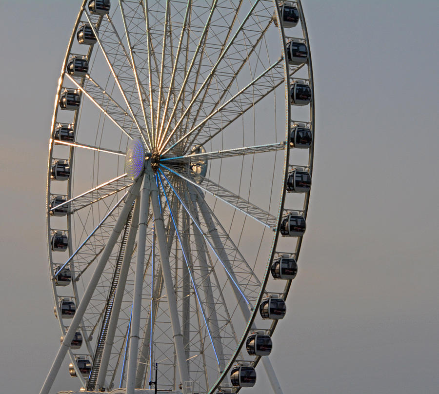The Capital Wheel At Dusk Photograph by Emmy Marie Vickers