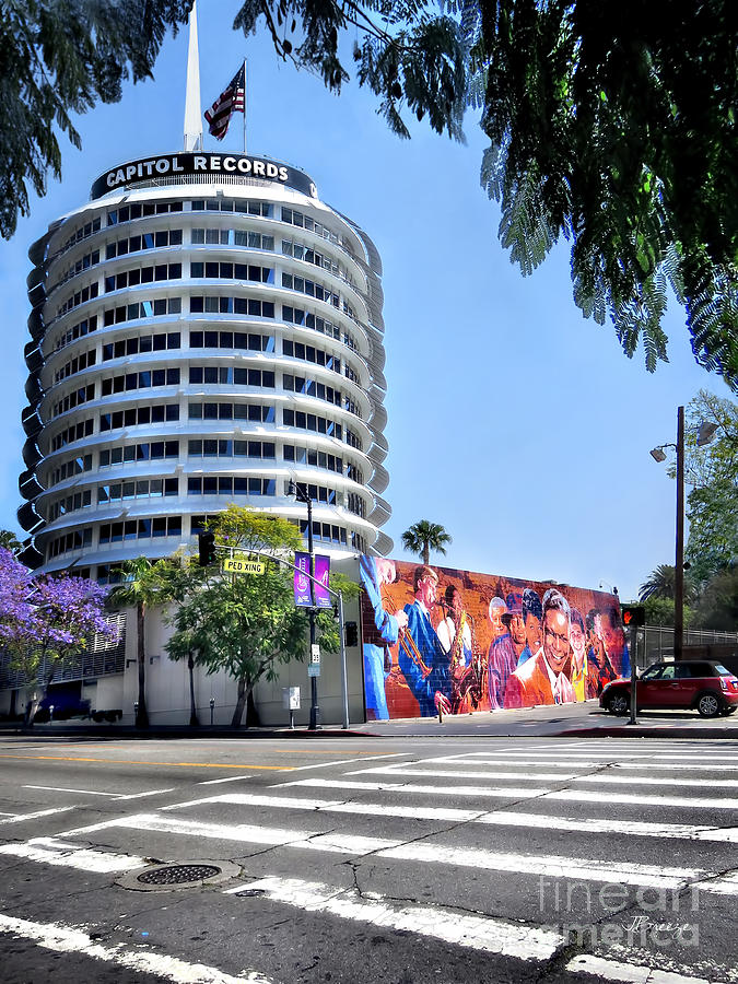 The Capitol Records Building Photograph by Jennie Breeze