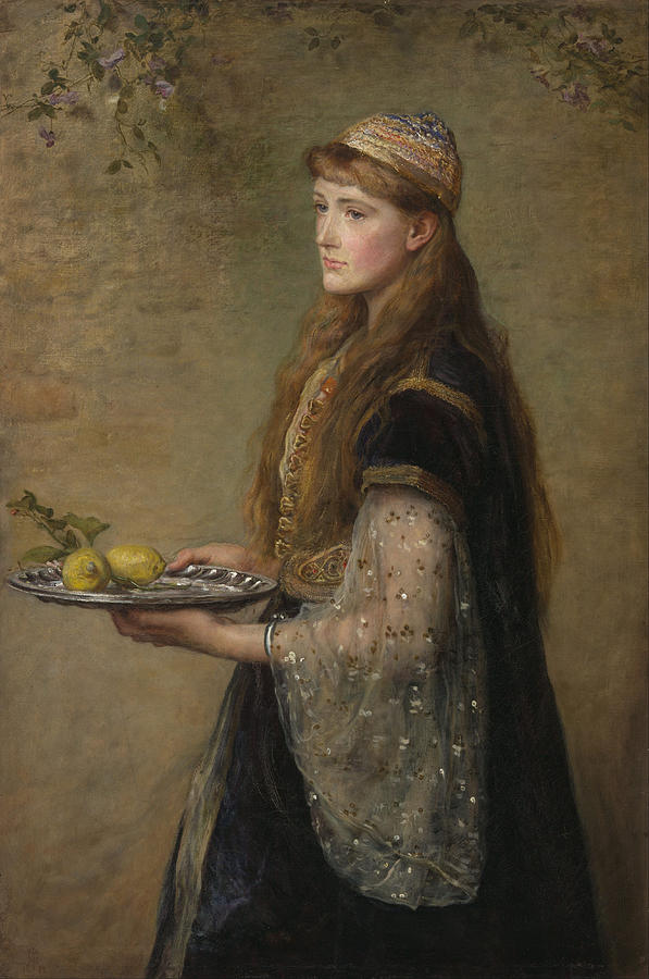 The Captive Painting by John Everett Millais