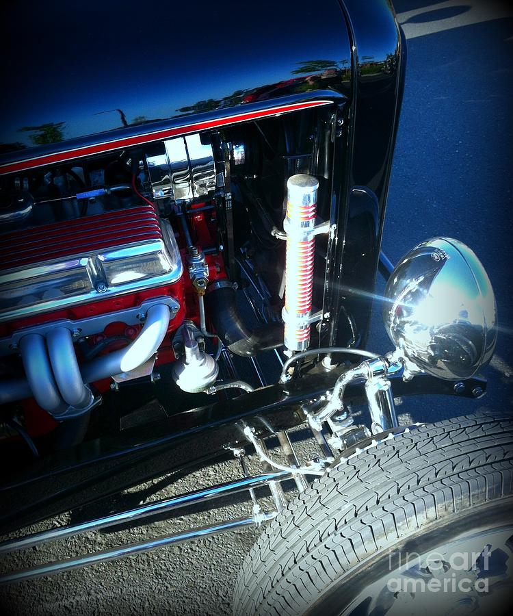 Car Photograph - The Car Show by Mary Chris Hines