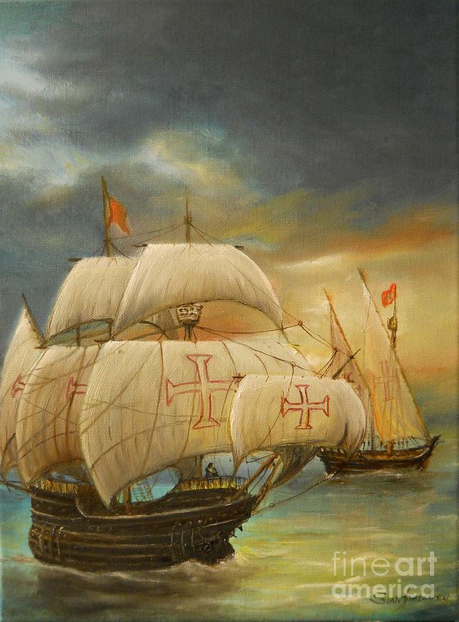The Caravel Painting