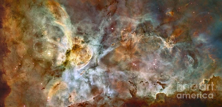 The Carina Nebula Star Birth in the Extreme Photograph by Vintage Collectables