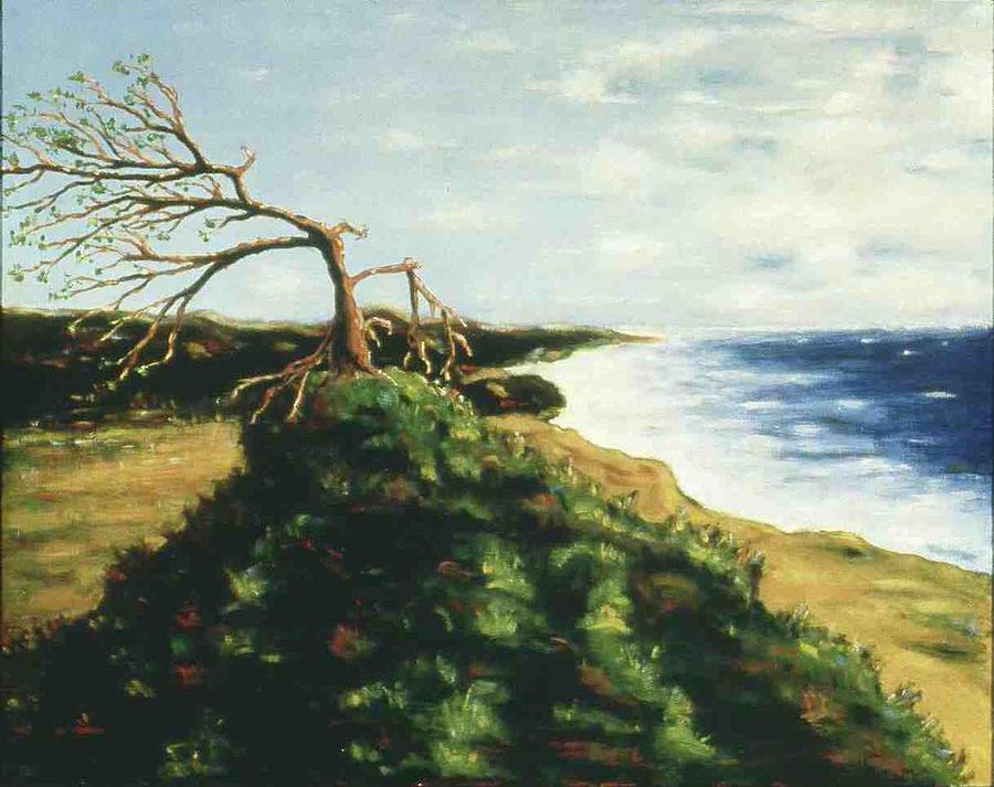 Landscape Painting - The Carlsbad Tree by Helen O Hara