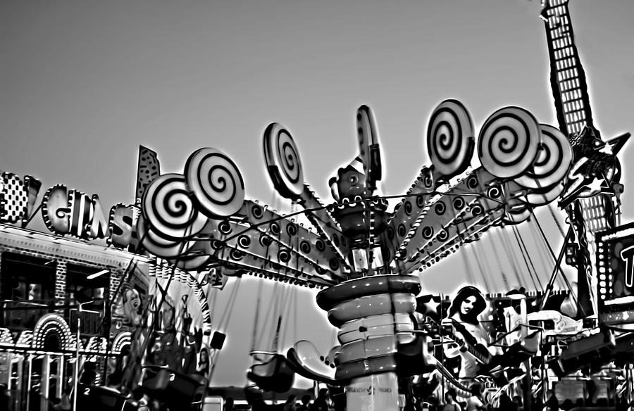 The Carnival Ride  Photograph by Cathy Anderson