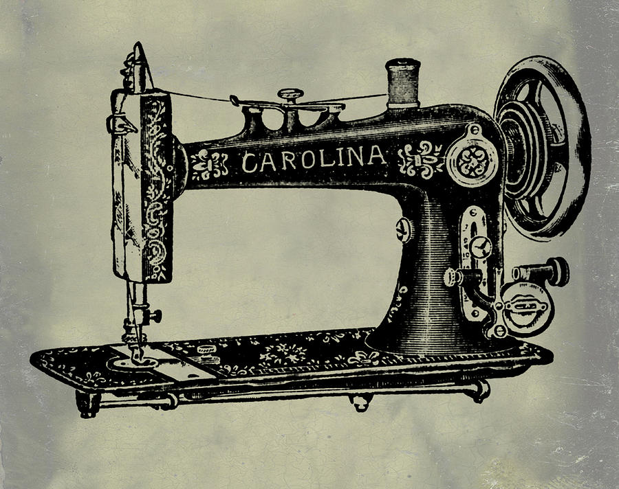 Швейная машинка ретро картинки
