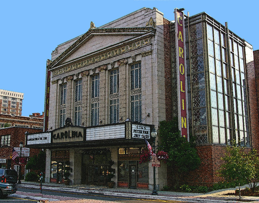 The Carolina Theater Photograph by Mark Moore - Fine Art America