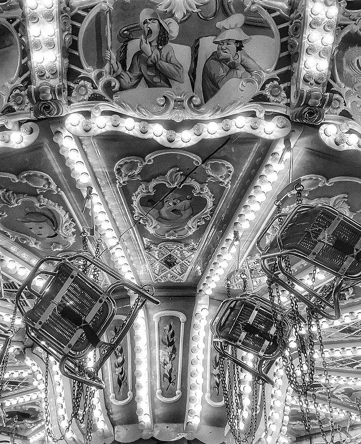 Black And White Photograph - The Carousel finished work by Dirk Jung