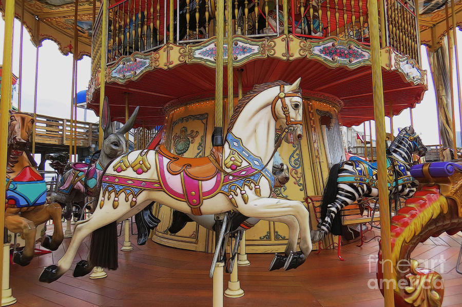 The Carousel Photograph by Scott Cameron