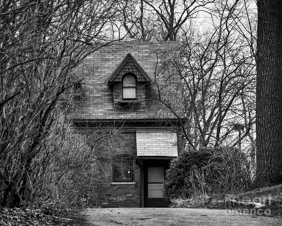 The Carriage House in Black And White Photograph by Kirt Tisdale