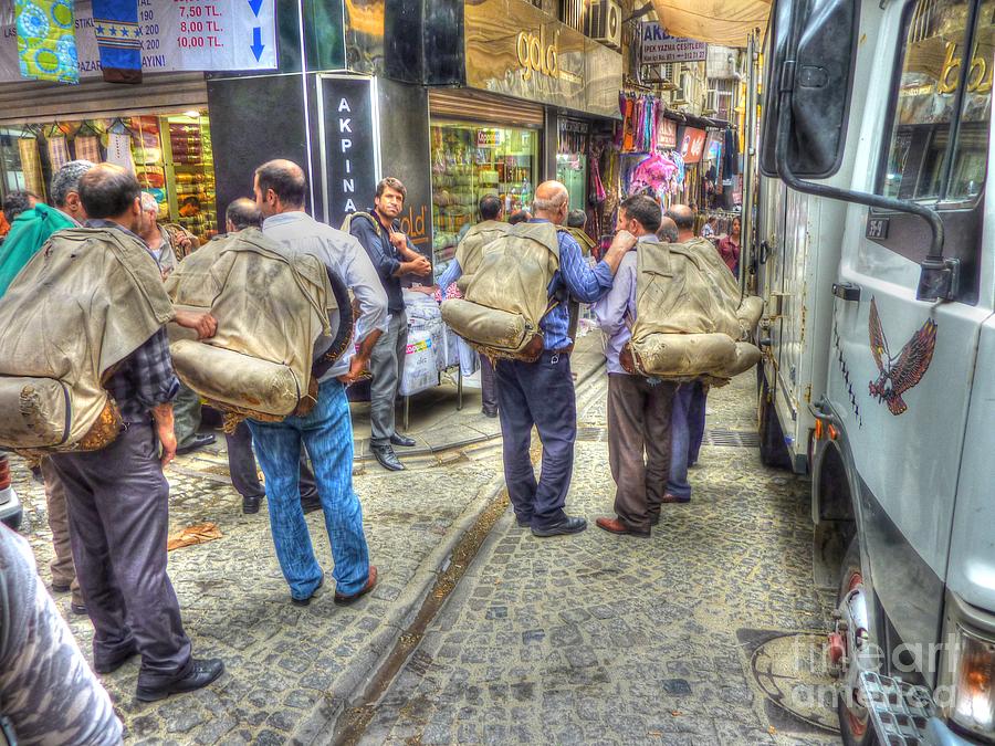 Turkey Photograph - The Carriers  by Michael Garyet