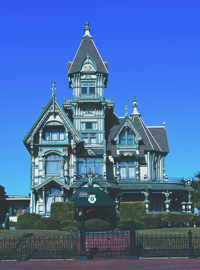 The Carson Mansion - Eureka, California Photograph by Mountain Dreams ...