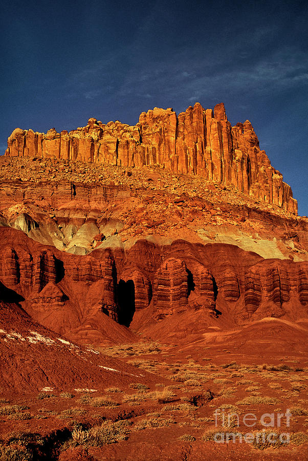 The Castle Capitol Reef National Park Utah Photograph by Dave Welling