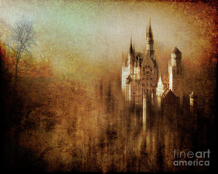 The Castle Digital Art by Edmund Nagele FRPS