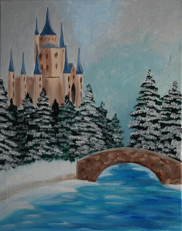 The Castle Painting by Emily Page