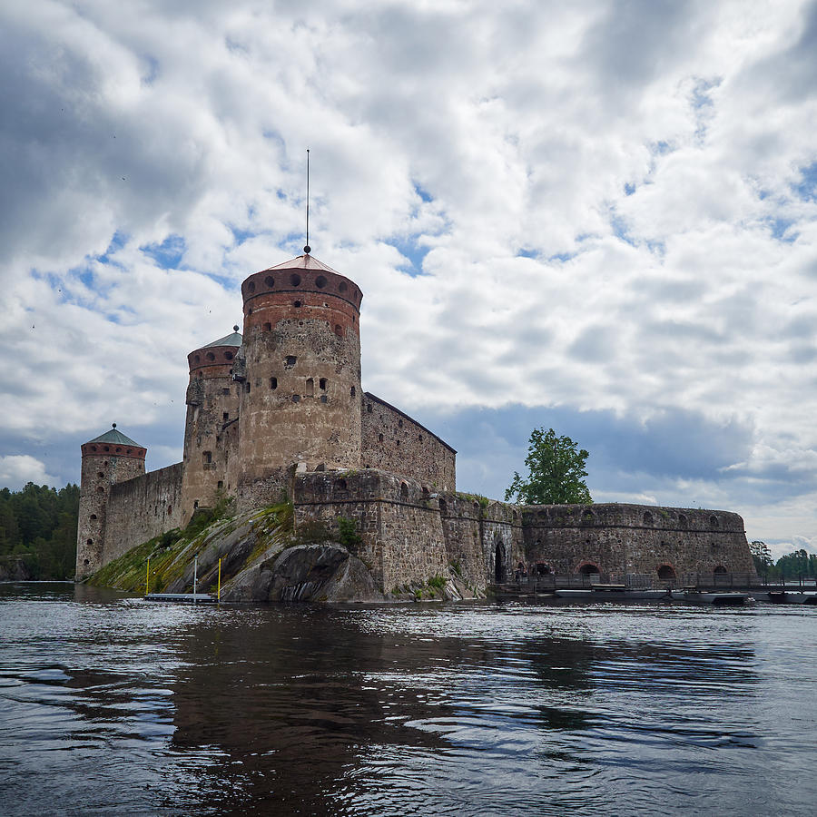 The Castle of Olavinlinna. Savonlinna Photograph by Jouko Lehto