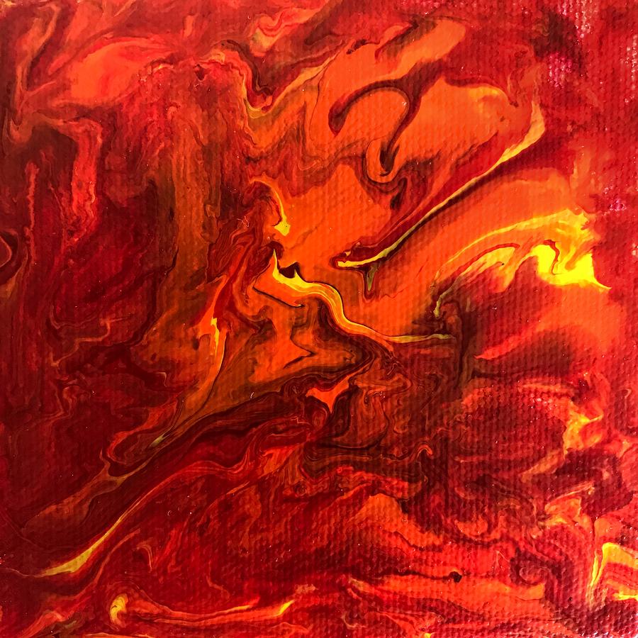 Abstract Painting - Chimera by Robbie Masso