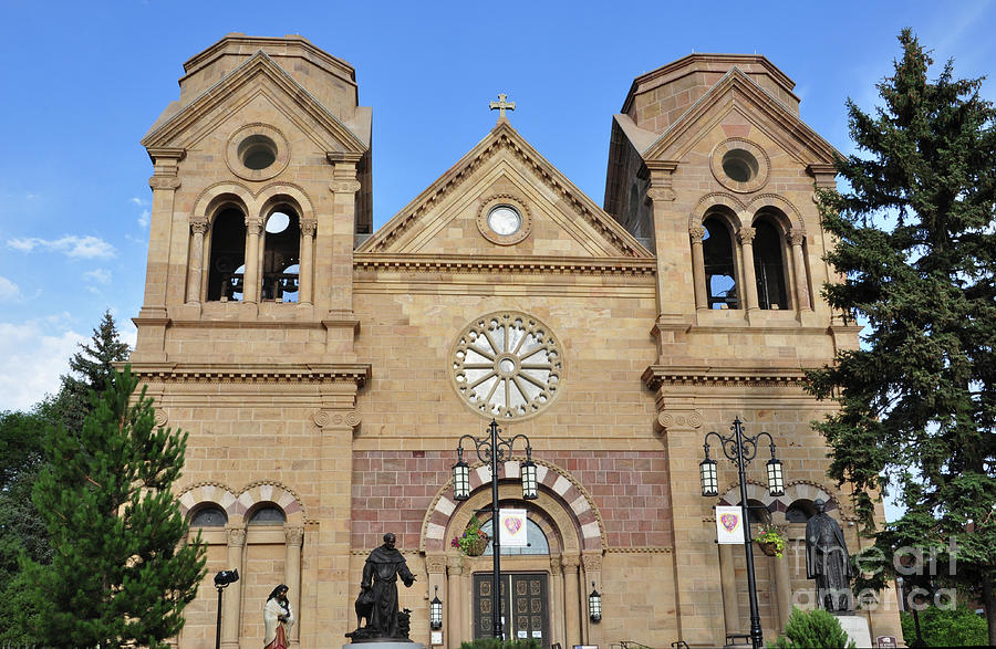 The Cathedral Basilica of St. Francis of Assisi, Santa Fe, New Mexico Photograph by Debby Pueschel