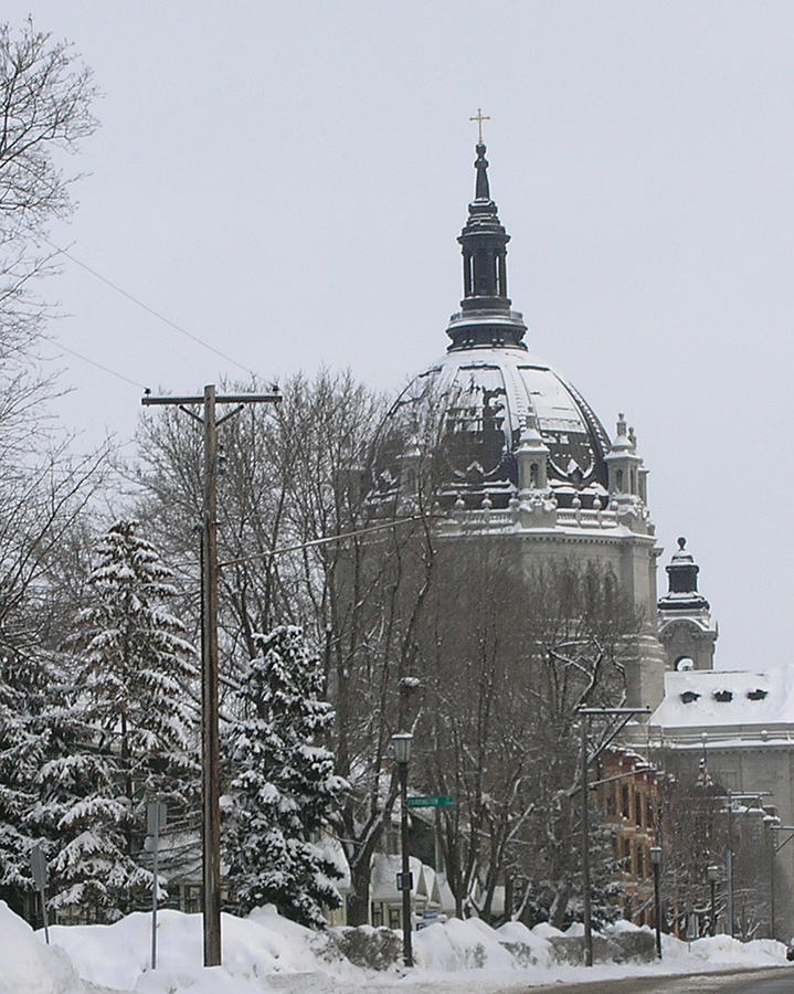 The Cathedral in the Snow Photograph by Janis Beauchamp - Fine Art America