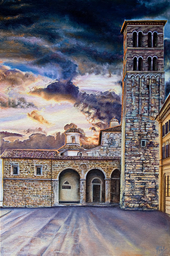 The Cathedral Painting by Michelangelo Rossi