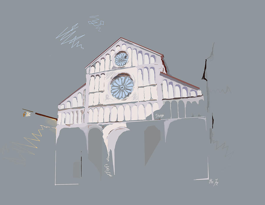 The Cathedral Of St. Anastasia Digital Art