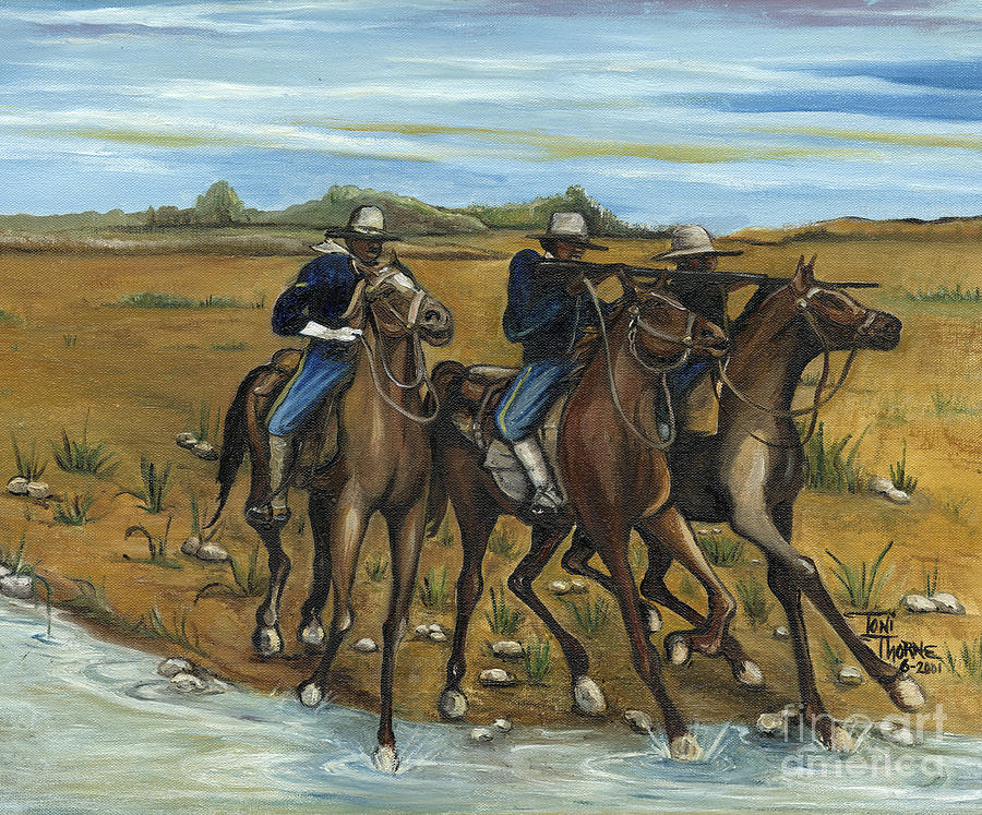 The Cavalry Painting by Toni Thorne