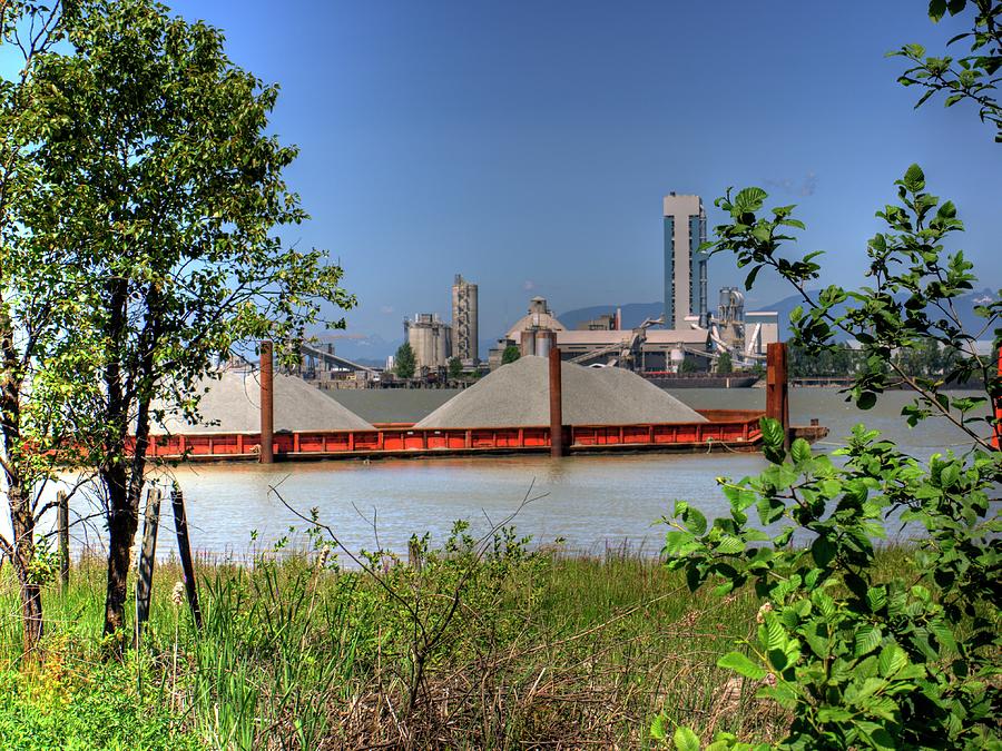 Boat Photograph - The Cement Plant by Lawrence Christopher
