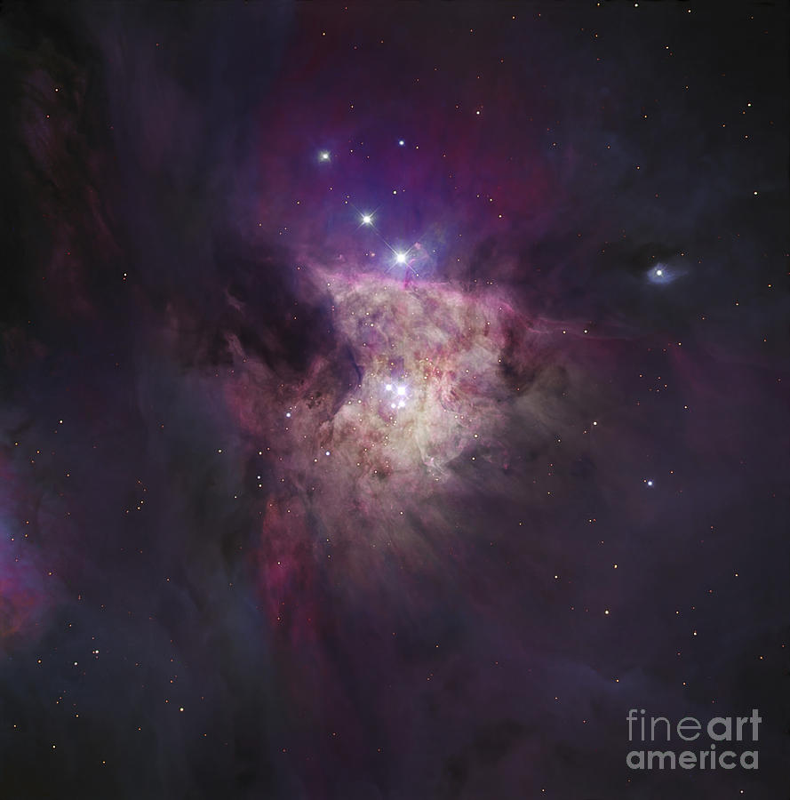 The Center Of The Orion Nebula The Photograph by Robert Gendler