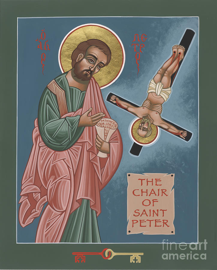 The Chair of St Peter 244 Painting by William Hart McNichols
