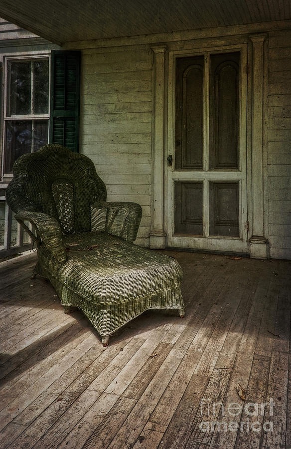 The Chaise Lounge Photograph by Debra Fedchin The Chaise Lounge Photograph by Debra Fedchin