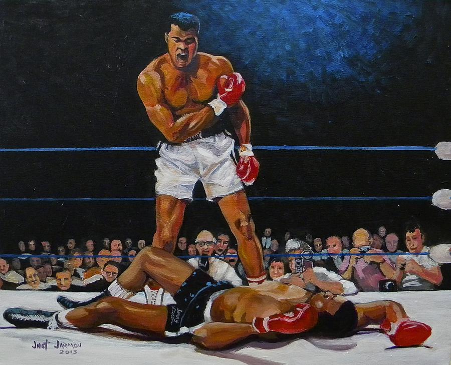 The Champ Painting by Jeanette Jarmon