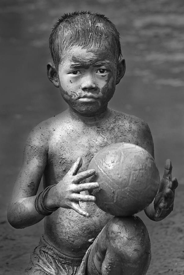 Football Photograph - The Champion by Angela Muliani Hartojo