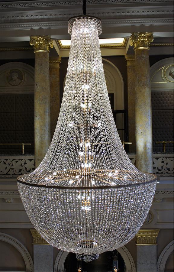 The Chandelier Photograph by Diane Lindon Coy