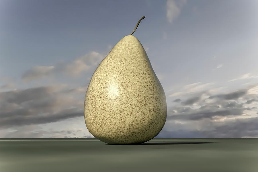 The Charming Pear 1 Of 2 Digital Art