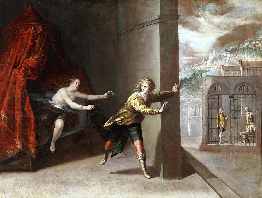The Chastity of Joseph Painting by Antonio del Castillo y Saavedra