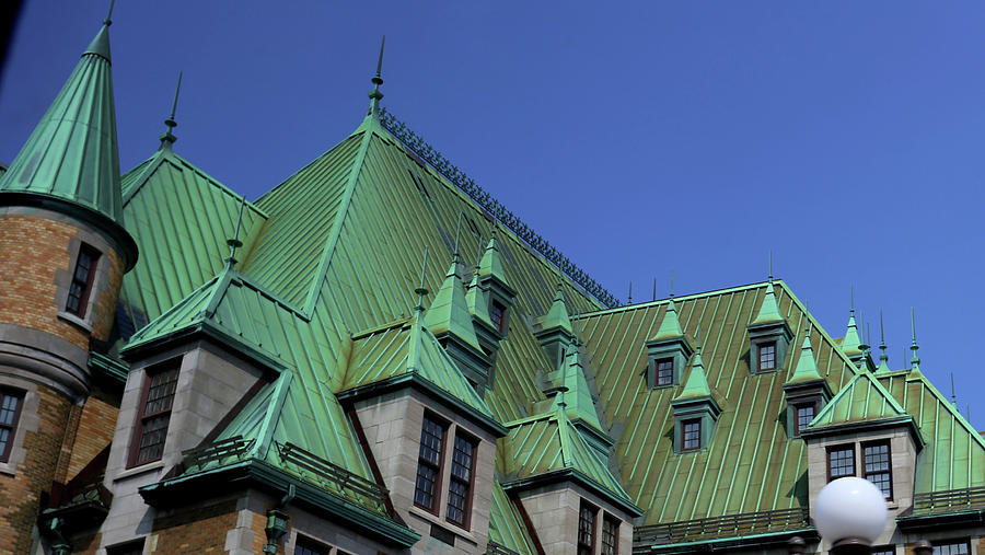 The Chateau Roof Photograph by Imagery-at- Work