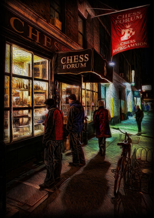 Chess Photograph - The Chess Forum by Lee Dos Santos