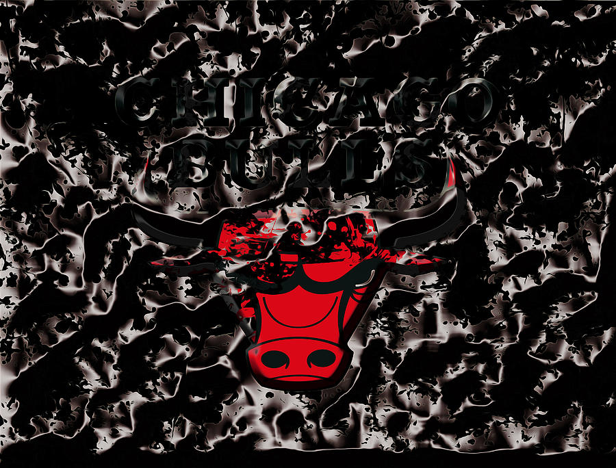 The Chicago Bulls 3e Mixed Media by Brian Reaves