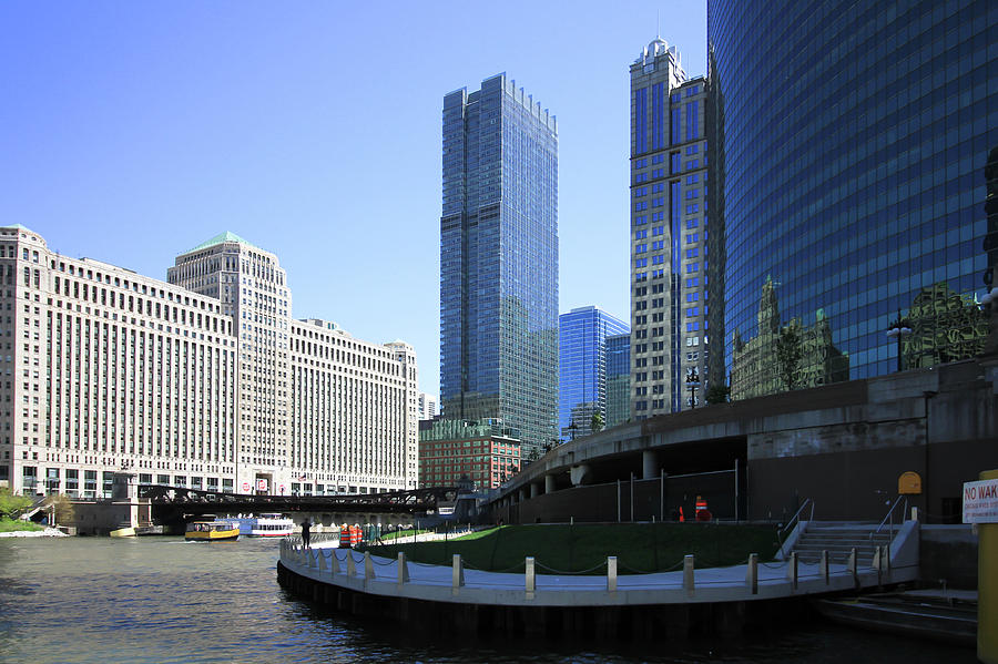 The Chicago River Photograph by Jackson Pearson