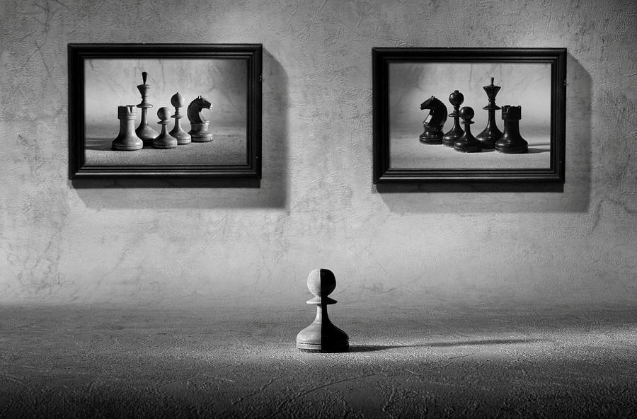 Chess Photograph - The Choice To Make by Victoria Ivanova