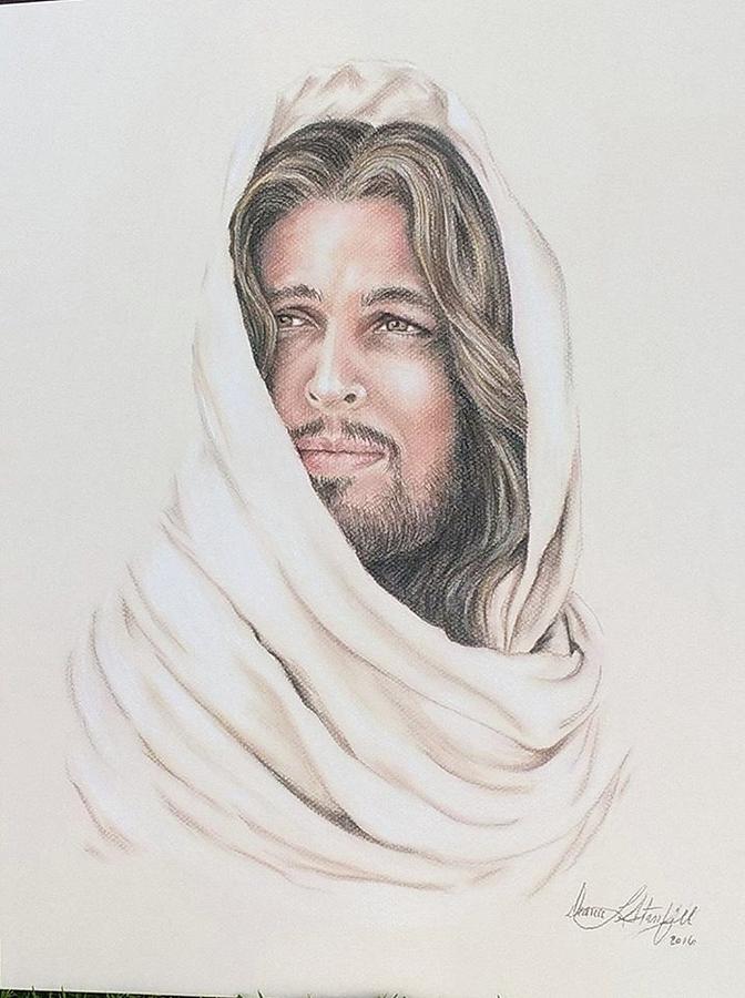 The Christ Pastel by Diana Stanfill | Fine Art America