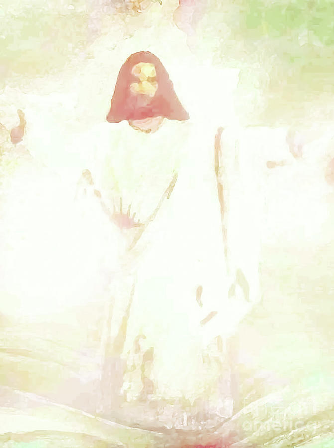  The Risen Christ Painting by Hazel Holland