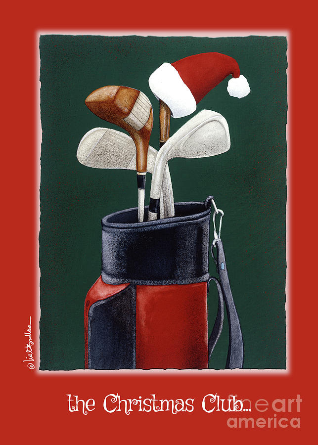 the Christmas Club... Painting by Will Bullas